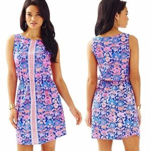 Lilly Pulitzer Windward Iris Blue Werk It Dress XXS